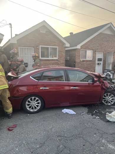 Pauger Street crash wrong way crash on pauger street