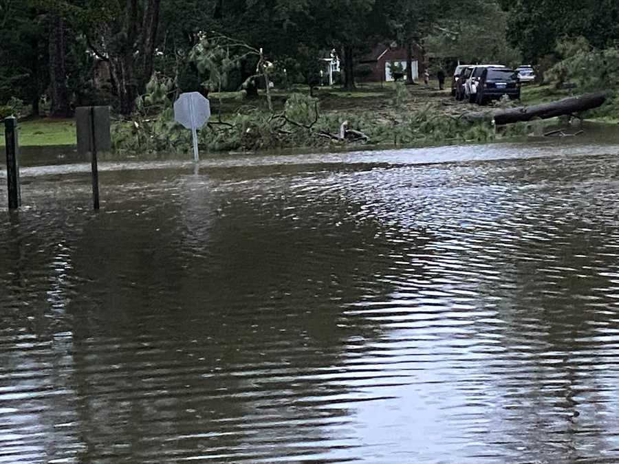 Flooding, damage in Covington Flooding, damage in Covington