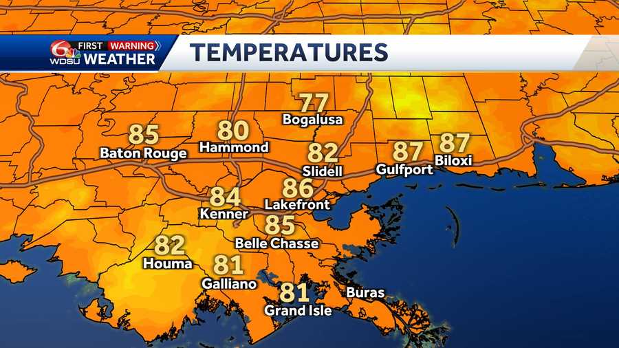 Louisiana Temperatures Louisiana Temperatures